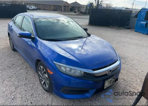 2017 Honda Civic Ex из США, поврежденный, VIN 19XFC2F74HE072453